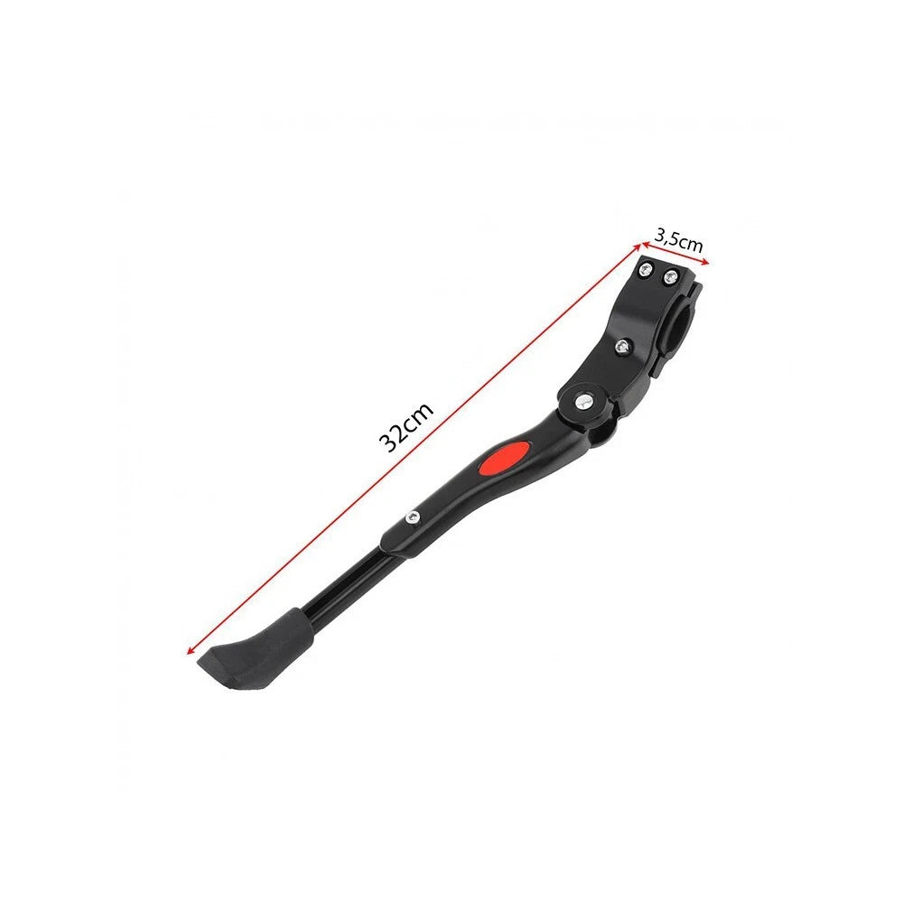 Cavalletto laterale bici regolabile supporto bicicletta mtb ruota 24"/26"/27"