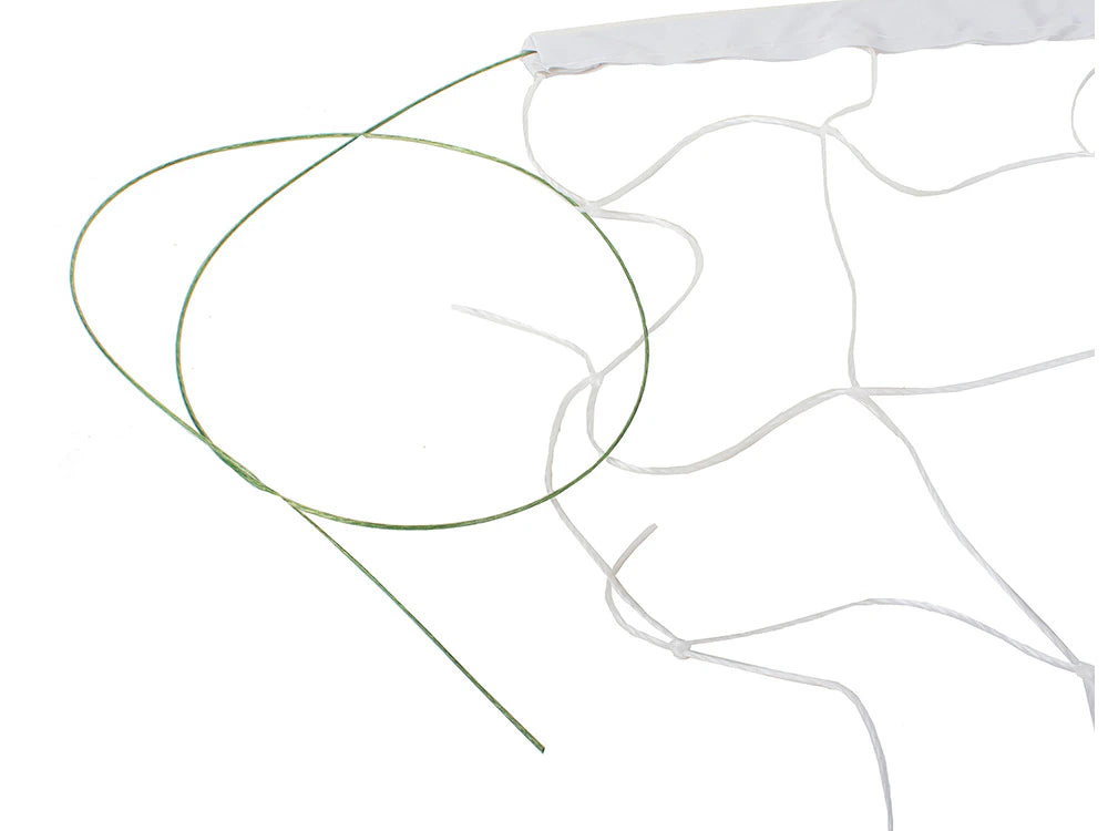 Pallavolo rete professionale da 9,5m x 1m a norma di gioco maglia colore bianco