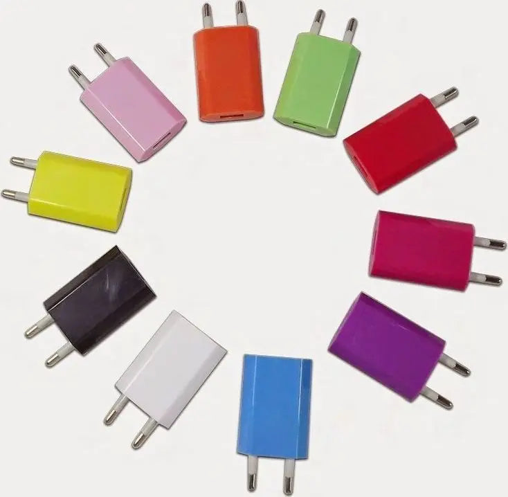 Caricabatteria USB Casa per Smartphone Alimentatore Da Rete Carica Adattatore