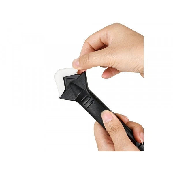 Kit applicatore togli silicone set 3 in 1 di rifinitura sigilla 2 utenzili 5 pro