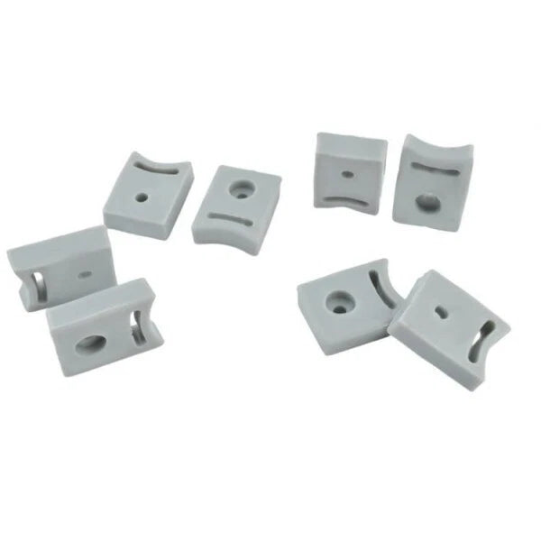 Kit8 cuscinetti ricambio box doccia cabina porta anta scorrevole rotelline ruote