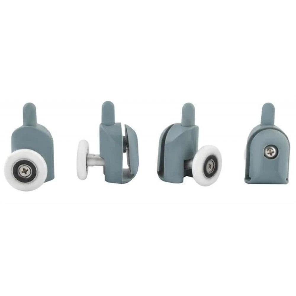 Kit8 cuscinetti ricambio box doccia cabina porta anta scorrevole rotelline ruote