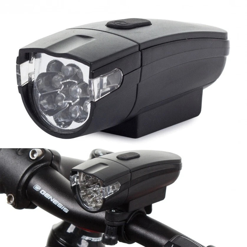 Torcia faro a led per bici bicicletta mtb anteriore fanale a led 3 modalita'