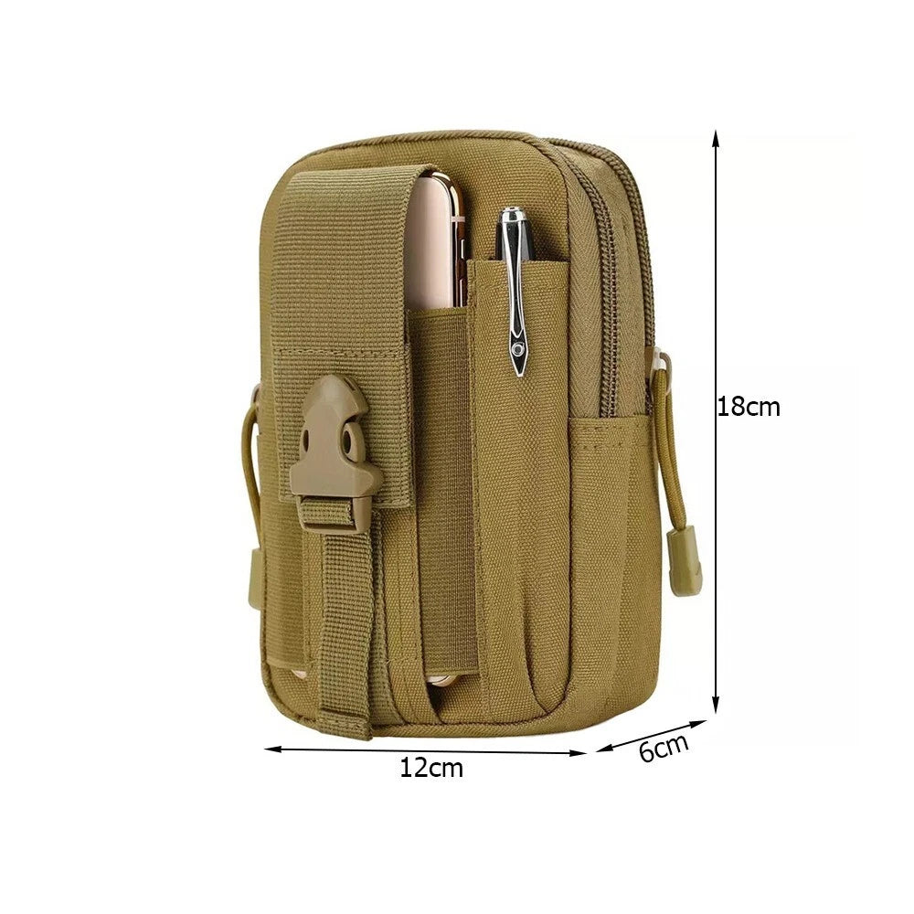 Marsupio borsello tattico trekking campeggio uomo donna unisex
