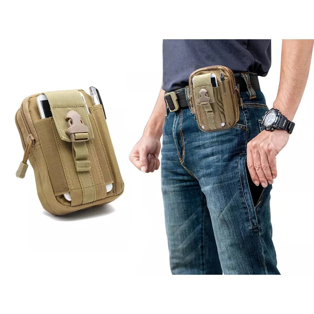 Marsupio borsello tattico trekking campeggio uomo donna unisex