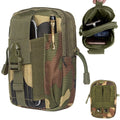 Marsupio borsello tattico verde militare trekking campeggio uomo donna unisex