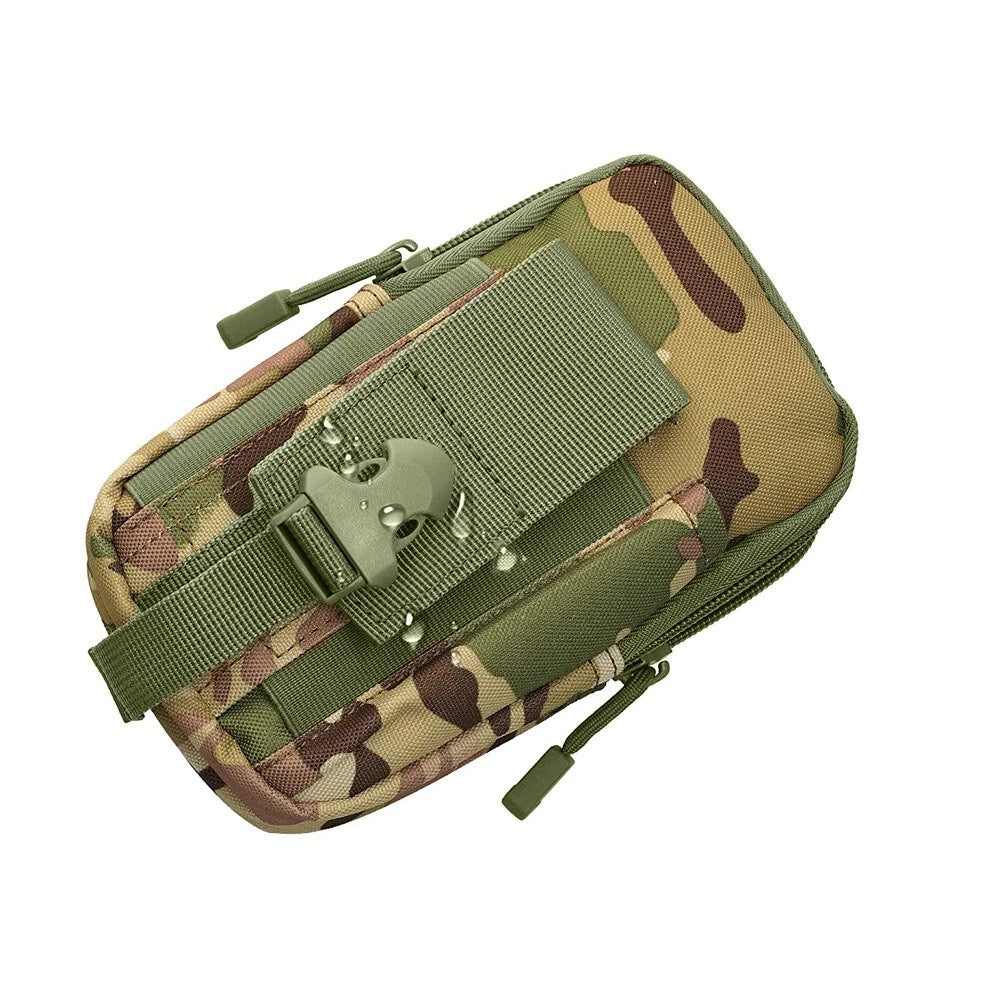Marsupio borsello tattico verde militare trekking campeggio uomo donna unisex