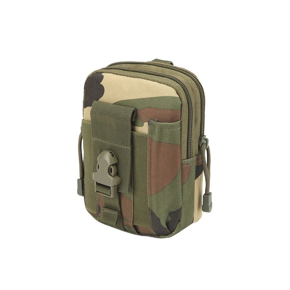 Marsupio borsello tattico verde militare trekking campeggio uomo donna unisex