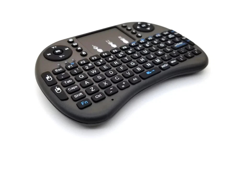 Tastiera Wireless Mini Air Mouse Touchpad Retroilluminata Android TV Box PC