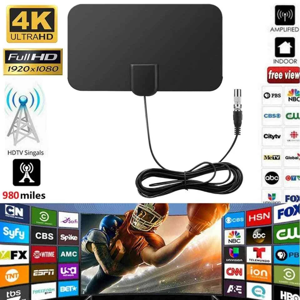 Antenna tv interna 1080p digitale hdtv per dtt dvb-t/dvb-t2