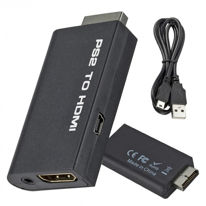 Convertitore adattatore ps2 a hdmi audio e video ps2 to hdmi