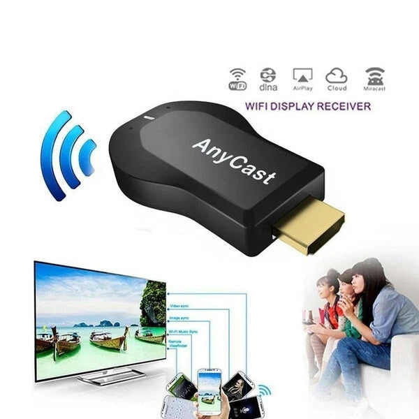 Anycast chromecast tv miracast hdmi dongle media video streamer airplay wifi ios