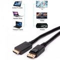 Cavo adattatore display port to hdmi cable adattatore prolunga audio video tv pc