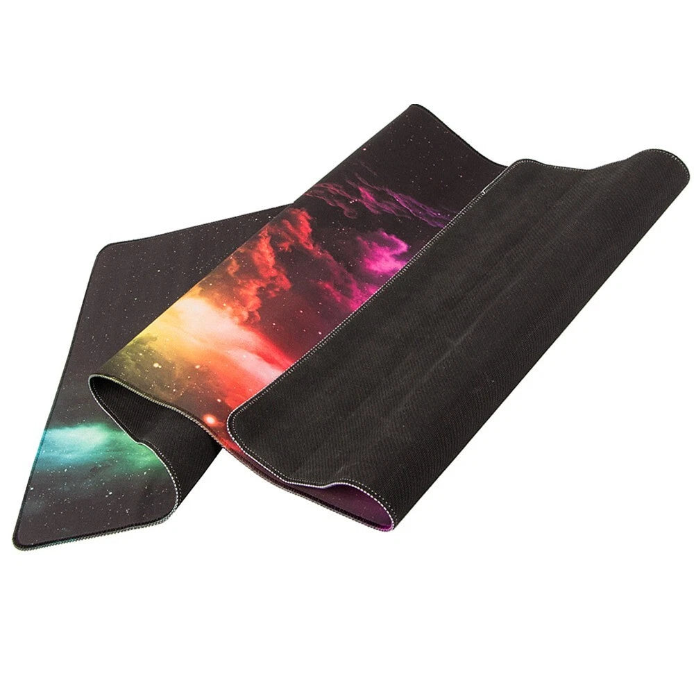 Mousepad tappetino tastiera da gaming xxl nero 900x400 scrivania tappeto univers