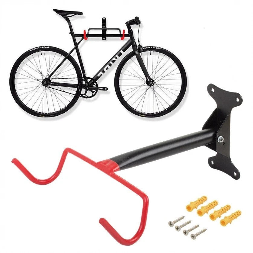 PORTABICI SUPPORTO PORTA BICICLETTA, MTB, GANCIO STAFFA APPENDI AL MURO LA BICI