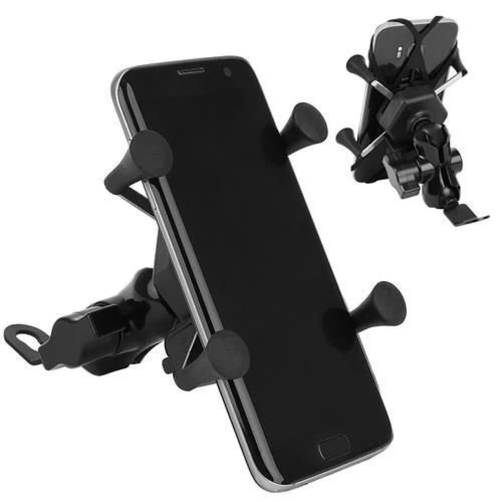 Porta cellulare per moto bici universale con carica usb supporto smartphone gps
