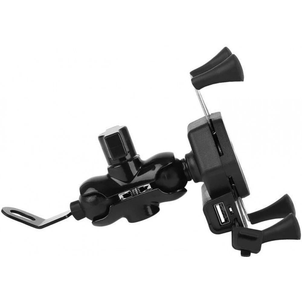 Porta cellulare per moto bici universale con carica usb supporto smartphone gps