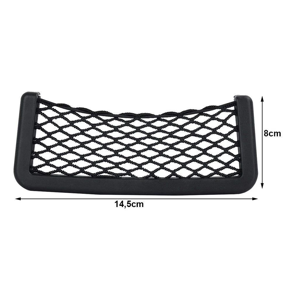 Tasca portaoggetti organizer, rete elastica, per auto, camper, porta cellulare