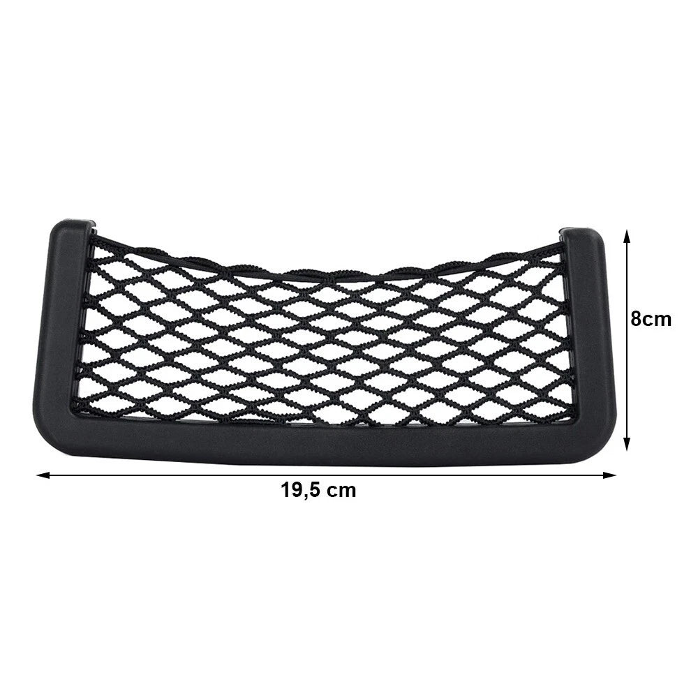 Tasca portaoggetti organizer, rete elastica, per auto, camper, porta cellulare