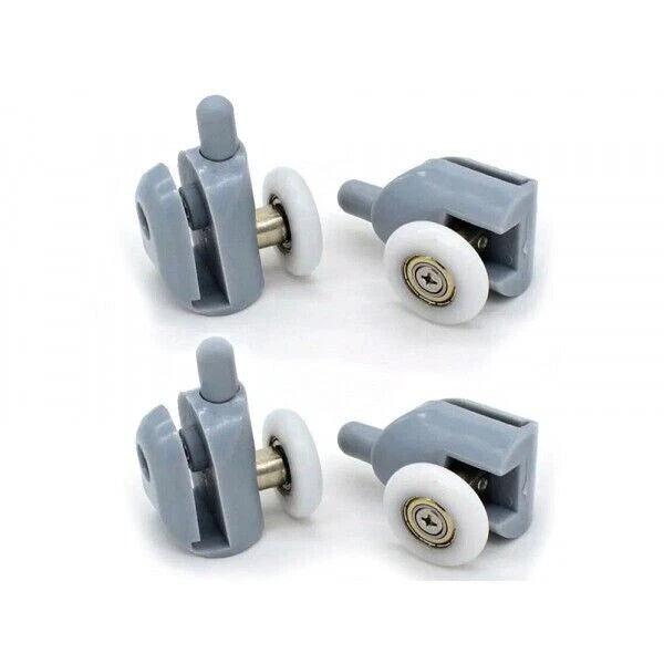Set 8 rulli rotelle ruote di ricambio per box doccia cuscinetti porta scorrevole