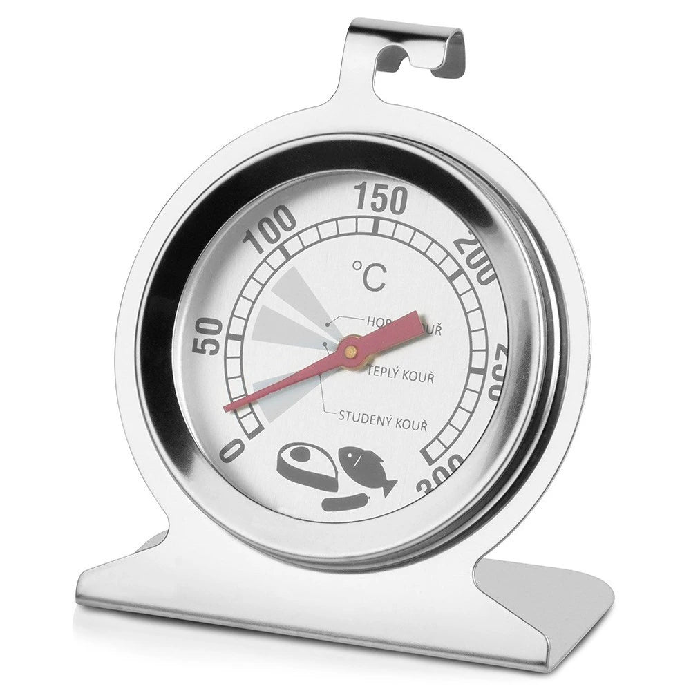 Termometro indicatore per forno in acciaio inox da 0°- 300° acciaio