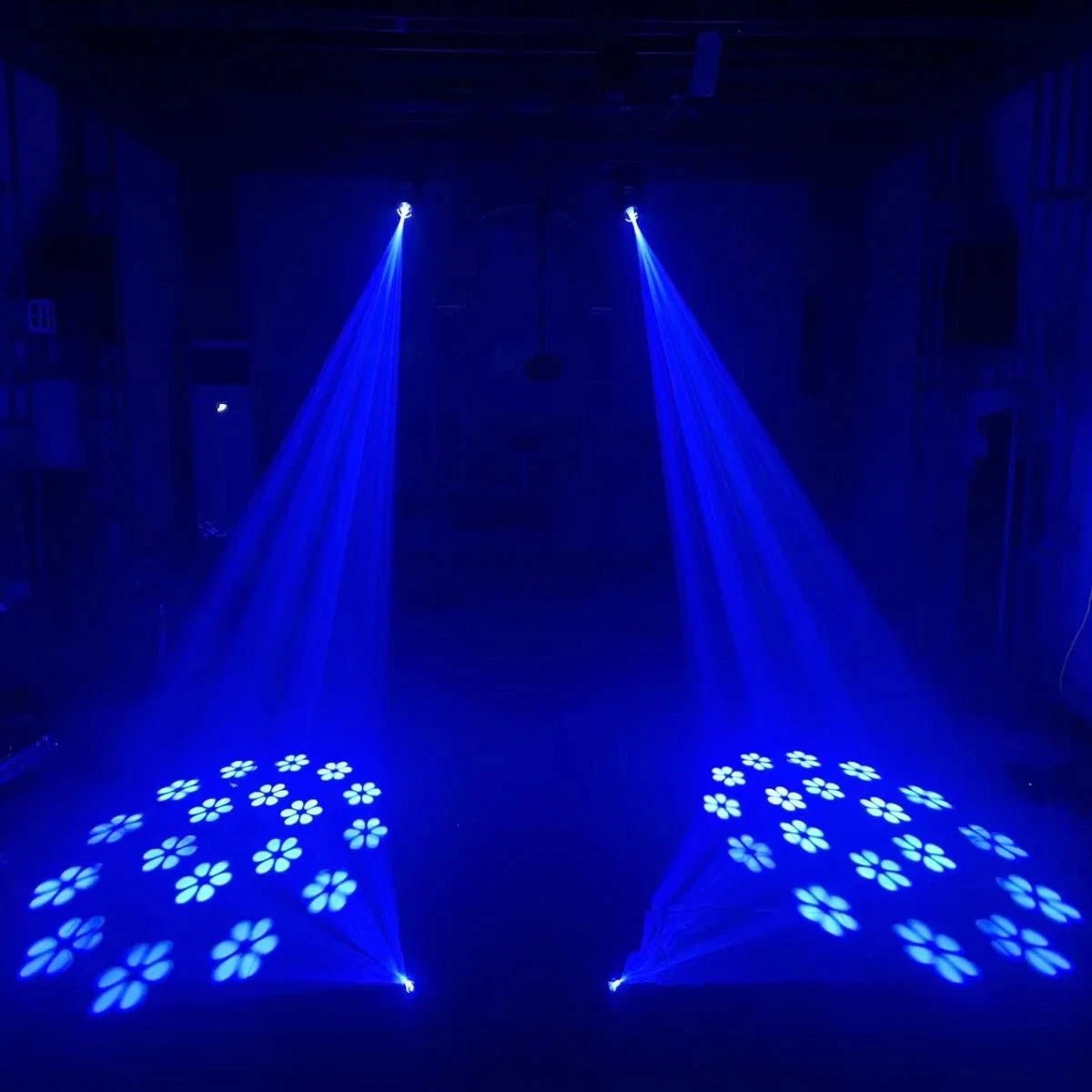 Testa mobile led 150w led dmx colori 18 prismi rotanti, fascio luce, spot led